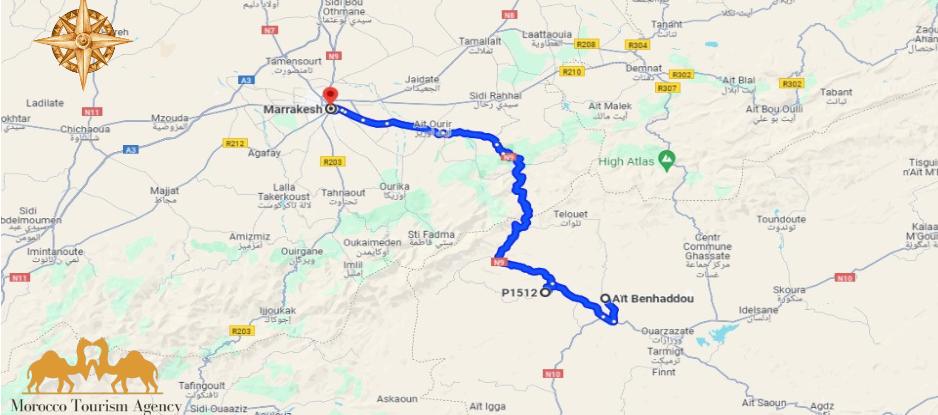 Excursión a la Kasbah de Ait Ben Haddou desde Marrakech